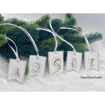 ADVENTSKALENDER 16. Dezember - Stickserie ITH Wimpel Monogram